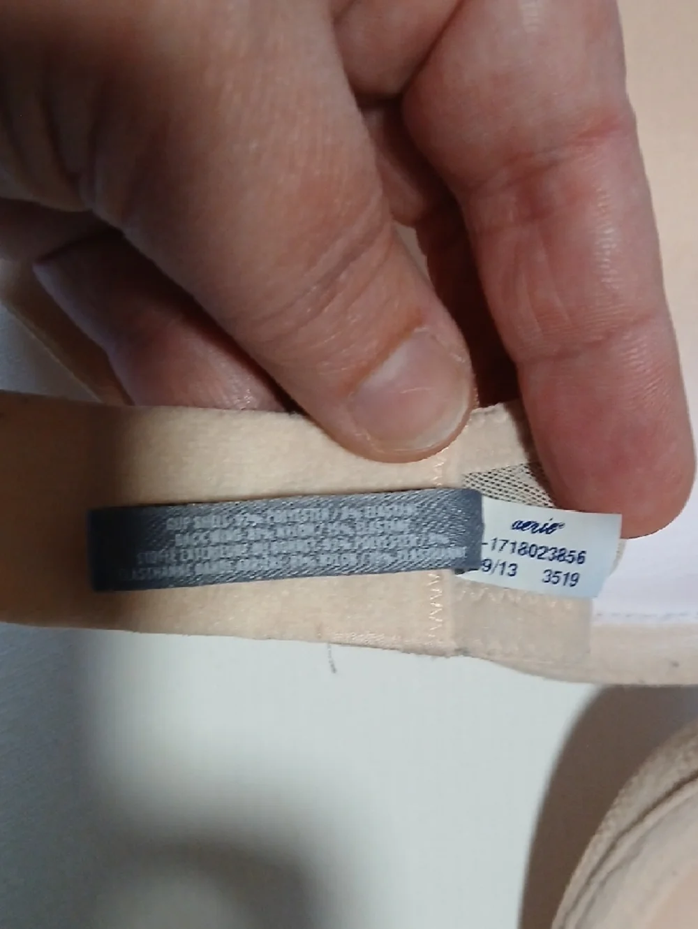 Aerie "REESE" LIMITED EDITION Nude Champagne Embellished Sexy Underwire Bra - Picture 13 of 16